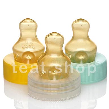 NUK disposable teats Picture of NUK Disposable latex teats